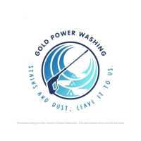 Gold Power Washing Logo