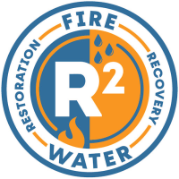 R2 Fire & Water Logo