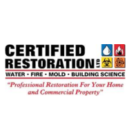 Certified Restoration and Squeaky Peak Logo