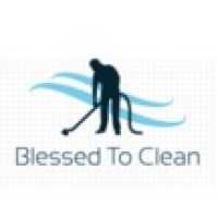 Blessed To Clean Logo