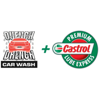 Quench & Drench - Castrol Premium Lube Express Logo