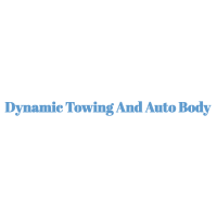 Dynamic Towing And Auto Body Logo