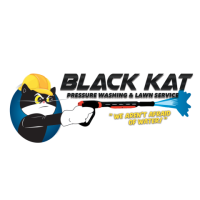 Black Kat Pressure Washing and Lawn INC. Logo