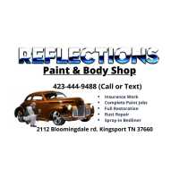 Reflections Paint and Body Shop Logo