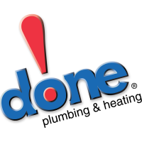 Done Plumbing, Heating, Cooling, & Electric Logo
