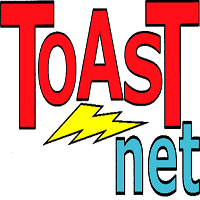 TOAST.net Internet Logo