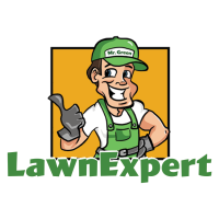 LawnExpert Lawn and Landscape Logo