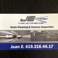 JE Hydro Jetting Services Drain Cleaning and Camera Inspection Logo