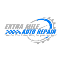 Extra Mile Auto Repair Logo