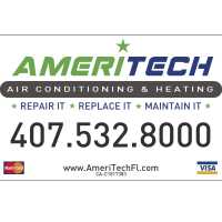 AmeriTech Air Conditioning and Heating Logo