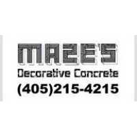 Maze's Decorative Concrete Logo