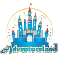 Adventureland Bounce House & Party Rentals Logo