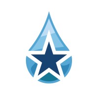 Blue Star Purified and Alkaline Water Logo