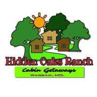 Hidden Oaks Ranch Cabin Getaways Logo