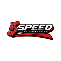5 Speed Auto Collision Center Logo