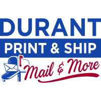 Durant Print & Ship Logo
