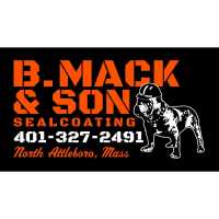 B. Mack & Son Sealcoating Logo