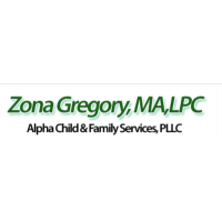 Zona Gregory, MA, LPC - Alpha Child & Family Services, PLLC Logo