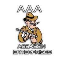 AAA Assassin Enterprises Pest Control Logo