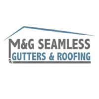 M&G Seamless Gutters & Roofing Logo