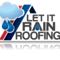 Let It Rain Roofing Logo