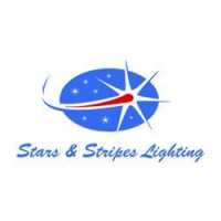 Stars and Stripes Lighting Logo