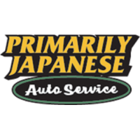 Primarily Japanese Auto Service Logo