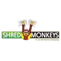 Shred Monkeys, an All Points Company Logo