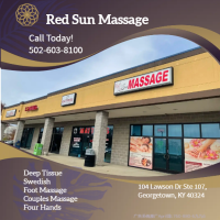 Red Sun Massage Logo