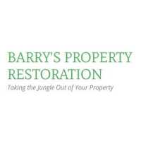 Barry's Property Restoration & Lawn Barber Logo