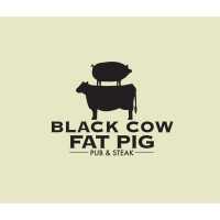 Black Cow Fat Pig Pub & Steak Logo