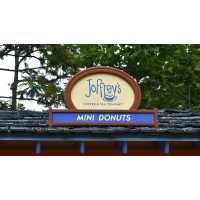 Mini Donuts by Joffrey's Coffee at Blizzard Beach Logo