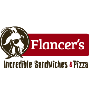 Flancer's Incredible Sandwiches & Pizza Logo