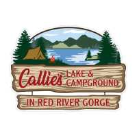 Callies Lake And Campground in Red River Gorge Logo