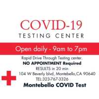 Montebello Covid-19 testing Logo