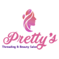 Pretty's Threading & Beauty Logo