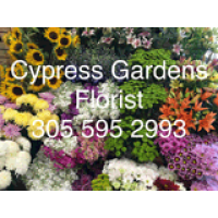 Cypress Gardens Flower Shop Logo