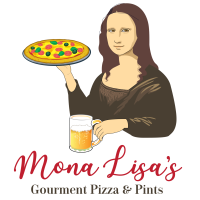 Mona Lisa Gourmet Pizza & Pints Logo