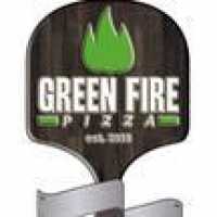 Green Fire Pizza & Sports Bar Logo