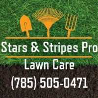 Stars & Stripes Pro Lawn Care Logo