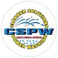 Cleaner Solutions Power Washing-New Jersey Logo