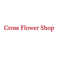 Cross Flower Shop Logo