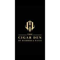 The Cigar Den by Hammer & Nails Logo