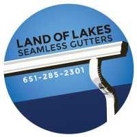 Land of Lakes Seamless Gutters Logo