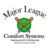 Major League Comfort Systems Heating and Air Conditioning Logo