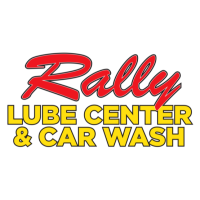 Rally Lube Center & Car Wash Logo