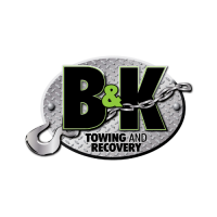 B & K Towing and Recovery Logo