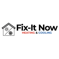 Fix-It Now Heating & Cooling Logo