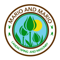 Mario and Mario Landscaping and Masonry Services Logo