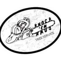 Knock'Em Down Tree Service Logo